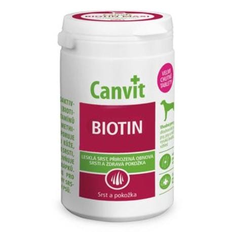 Canvit Biotin pro psy ochucený 230g