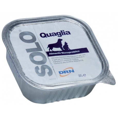 DRN s.r.l. SOLO Quaglia (křepelka) vanička 300g