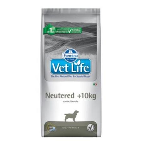 Vet Life Natural DOG Neutered +10kg 2kg
