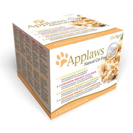Applaws konzerva Cat MultiPack Kuřecí výběr 12x70g