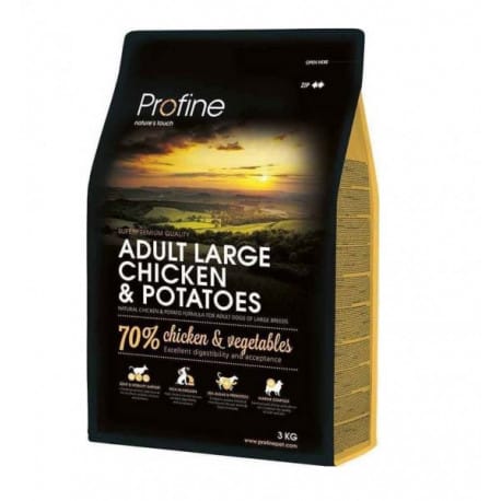 Profine NEW Dog Adult Large Chicken & Potatoes 3 kg