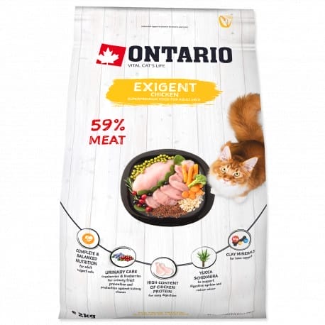 Ontario Cat Exigent 2kg