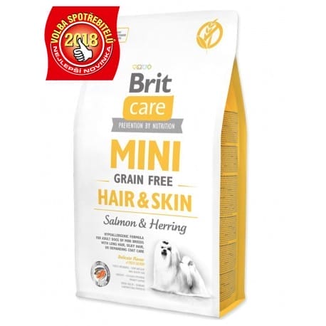 Brit Care Dog Mini Grain Free Hair & Skin 7kg