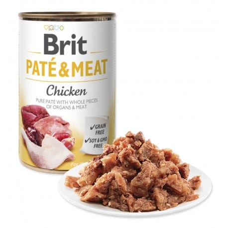 Brit Dog konz Paté & Meat Chicken 800g