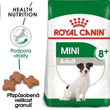 Royal Canin Mini Adult 8+ granule pro stárnoucí malé psy 2kg