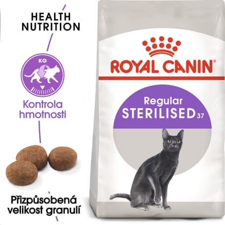 Royal Canin Sterilised granule pro kastrované kočky 2kg