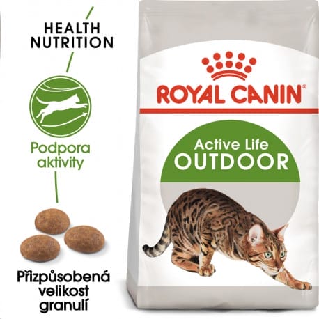 Royal Canin Outdoor granule pro kočky s častým pohybem venku 2kg