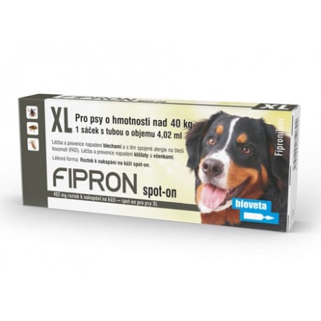 BIOVETA Fipron Spot on Dog XL sol 1x4,02ml