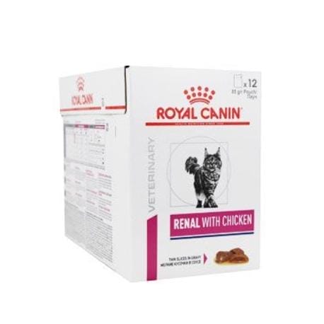 Royal Canin VD Feline Renal 12x85g kuře kapsa