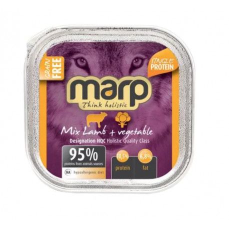 Marp vanička Mix pro psy jehně+zelenina 100g