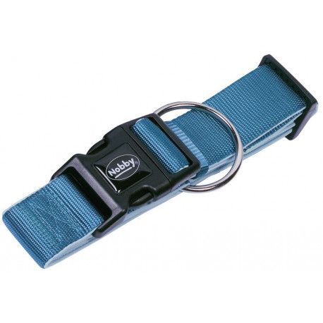 Nobby CLASSIC PRENO extra široký obojek neoprén světle modrá L-XL 40-55cm