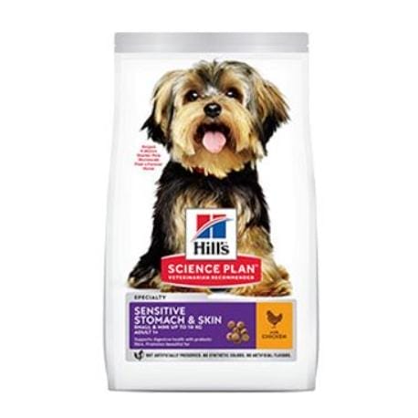 Hill's Can.Dry SP Sensitive Adult Small Chicken 1,5kg