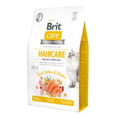 Brit Care Cat GF Haircare Healthy&Shiny Coat 2kg