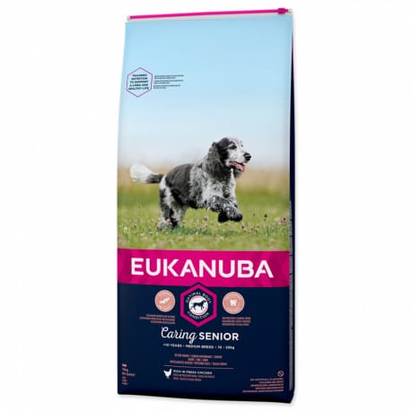 Eukanuba Dog Caring Senior Medium 15kg