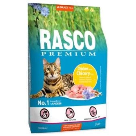 RASCO Cat Kibbles Adult, Chicken, Chicori Root 2kg