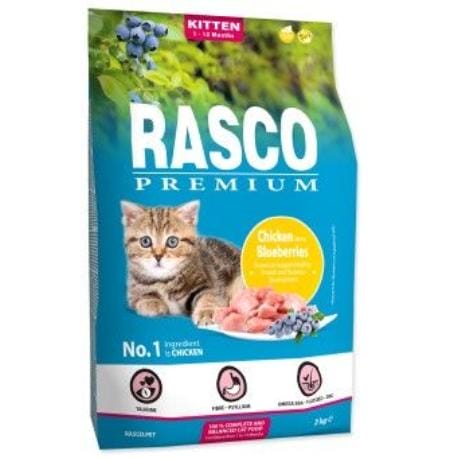 RASCO Cat Kibbles Kitten, chicken, blueberries 2kg