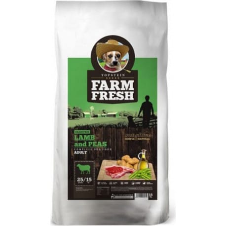 Farm Fresh Lamb and Peas Grain Free 15kg
