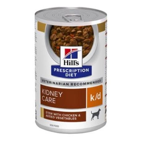 Hill's Can. PD K/D Kidney Chicken&Veg stew Konz.354g