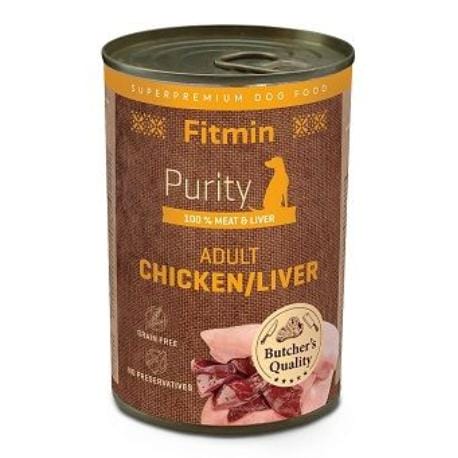Fitmin konz. dog Purity Chicken Liver 400g