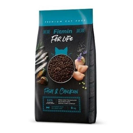 Fitmin cat for life Adult Fish and Chicken 8kg