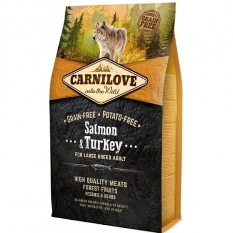 Carnilove Dog Salmon & Turkey for LB Adult NEW 2 x 1,5kg