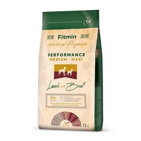 Fitmin Dog Medium Maxi Performace Lamb&Beef 12kg