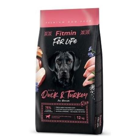 Fitmin Dog For Life Duck & Turkey NEW 12kg
