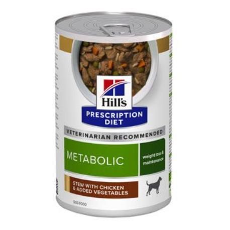 Hill's Can. PD Metabolic Chicken&Veg stew Konz.354g