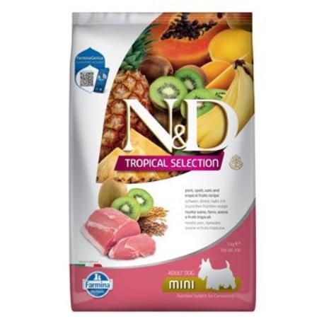 N&D TROPICAL SELECTION DOG Adult Mini Pork 5kg