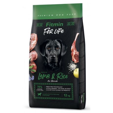 Fitmin Dog For Life Lamb & Rice NEW 12kg