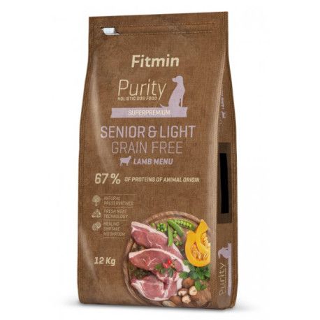 Fitmin Dog Purity Grain Free Senior&Light 12kg