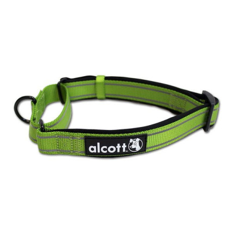 Alcott Reflexní obojek pro psy Martingale zelený velikost L