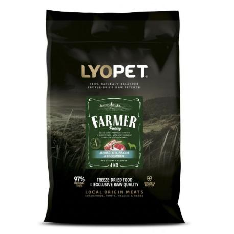 Lyopet dog FARMER Puppy All breed Lamb&Tuna 12kg