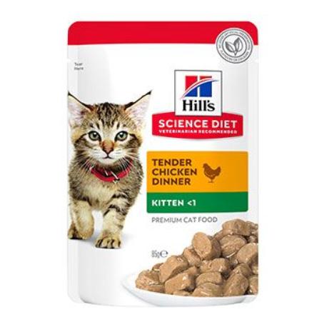 Hill's Fel. SP Kitten Chicken kapsa 12x85g