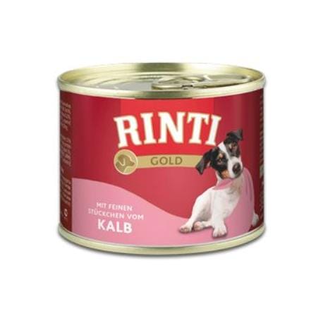 Rinti Dog Gold konzerva telecí 185g