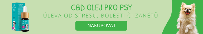 Olej pro psy s CBD