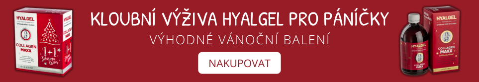Kloubní výživa Hyalgel výhodné vánoční balení