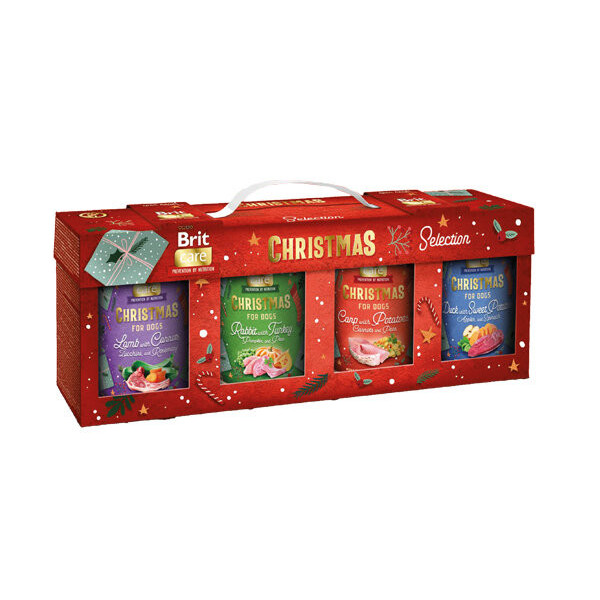 Vánoční konzervy Brit pro psy