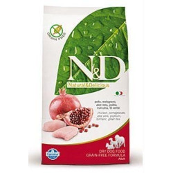 N&D GF DOG Adult Mini Chicken & Pomegranate 800g