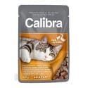 Calibra Cat  kapsa kachní a kuřecí v omáčce 100g