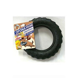 Hračka pes Pneumatika plovací Vanilková velká 15 cm SP
