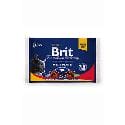 Brit Premium Cat kapsa Meat Plate 400g (4x100g)