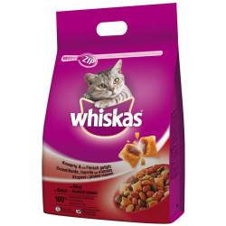 Whiskas Dry s hovězím masem 14kg