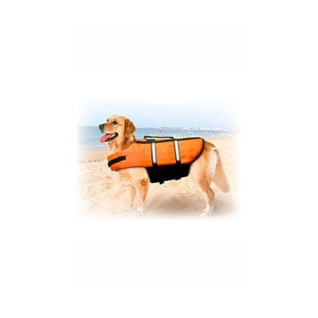Vesta plavací Dog XL 45cm oranžová