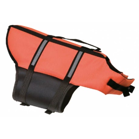 Vesta plavací Dog M 35cm oranžová