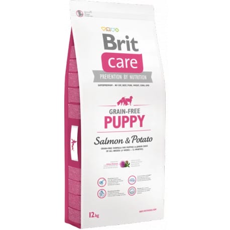 Brit Care Dog Grain-free Puppy Salmon & Potato 12kg