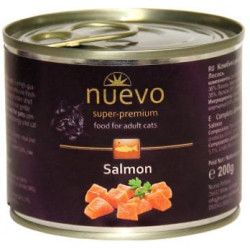 Nuevo kočka adult Losos konz. 200g
