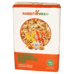 Hobliny  podestýlka lis. hrubá TOP RabWeed 70l/1,5 kg