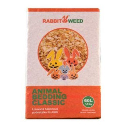 Hobliny  podestýlka lis. KLASIK RabWeed 60 l /1,5 kg