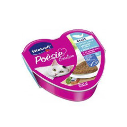 Vitakraft Cat Poésie Création Gelée losos a špenát 85g